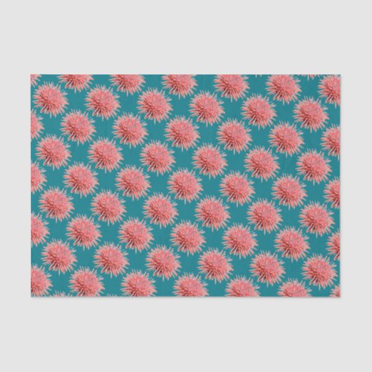 ピンクシーウルチンスオンティール（緑がかった色） 薄葉紙 (正面)