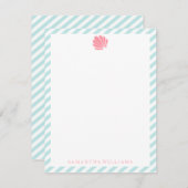 ピンクシーシェルオンミントストライプズ (正面/裏面)