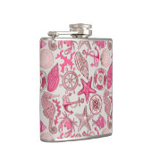 ピンクシーパターン フラスク (右)