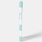 ピンクシーホースオンミントストライプズ Case-Mate iPhoneケース (裏面 / 右)