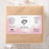 ピンクシーモスの皮のラ気にベル ラベル (インサイチュ)