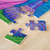 ピンクジェニードルアンド魔法ボトルパズル ジグソーパズル (側面)