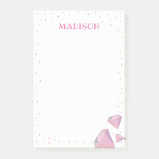 ピンクジェムストーン投稿Itメモ ポストイット