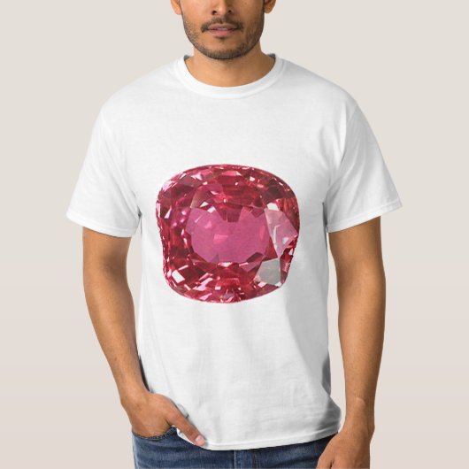 ピンクジェムストーン Tシャツ (正面)
