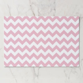 ピンクジグザグ、ピンクシェブロン、幾何学模様 ペーパーパッド