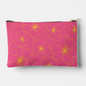 ピンクジッパーパウチ アクセサリーポーチ (裏面)