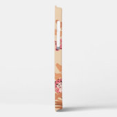 ピンクジャガー：かわいいヴィンテージシームレス Case-Mate iPhoneケース (裏面 / 左)