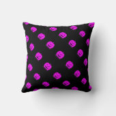 ピンクジャックランタンハロウィーンThunder_Cove クッション (裏面)