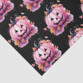 ピンクジャック – O'ランタンオレンジ離れ色ブラックハロウィーン 薄葉紙 (詳細)