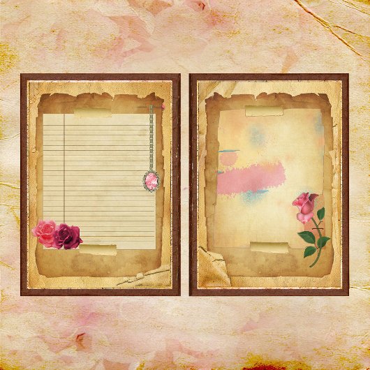 ピンクジャンクジャーナルページのTouch