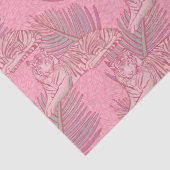 ピンクジャングルタイガーパターン 薄葉紙 (詳細)