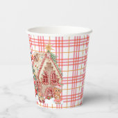 ピンクジンガムジンジャーブレッドビレッジ 紙コップ (裏面)