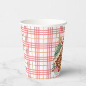 ピンクジンガムジンジャーブレッドビレッジ 紙コップ (右)