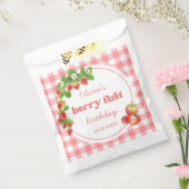 ピンクジンガムストロベリー誕生日 フェイバーバッグ (封をした状態)