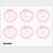 ピンクジンガム2 ラウンドシール (シート)