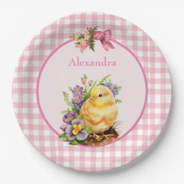 ピンクジンガム ペーパープレート