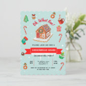 ピンクジンガーブレッ飾ドハウスパーティー 招待状 (スタンド正面)