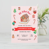 ピンクジンガーブレッ飾ドハウスパーティー 招待状 (スタンド正面)