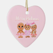 ピンクジンジャーパンオーナメント セラミックオーナメント (右)