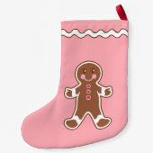ピンクジンジャーパンストッキング スモールクリスマスストッキング (裏面)