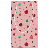 ピンクジンルベルズクリスマス抱き枕 スモールペーパーバッグ (裏面)