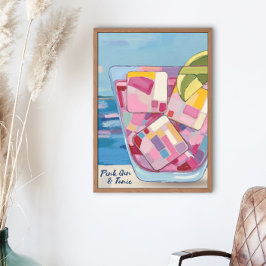 ピンクジン&トニックポスター ポスター