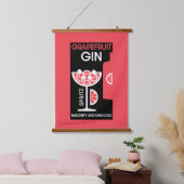 ピンクジン 吊り下げ型タペストリー (寝室)