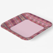 ピンクスでブルゴーニュ ペーパープレート (傾斜あり)