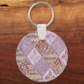 ピンクスのダイヤモンドデザイン キーホルダー (正面)