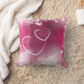 ピンクスのミュート水彩アメリカのMoJo枕 クッション (ブランケット)