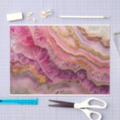 ピンクスの美しいクリスタルジード 薄葉紙 (クラフト)