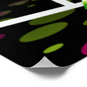 ピンクスイカマルティーニカクテルパーティーポスター ポスター (角)