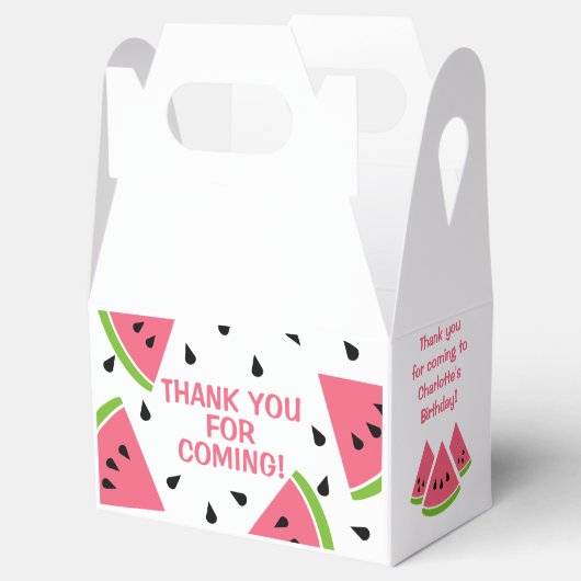 ピンクスイカ来てくれてありがとう フェイバーボックス (オープン)