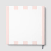 ピンクスイートリトルピーチベビーシャワーゲストブック ゲストブック (裏面)