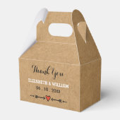 ピンクスウィートアー素朴ツ&ア結婚ローズ フェイバーボックス (裏面サイド)