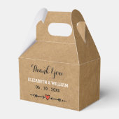 ピンクスウィートアー素朴ツ&ア結婚ローズ フェイバーボックス (正面サイド)