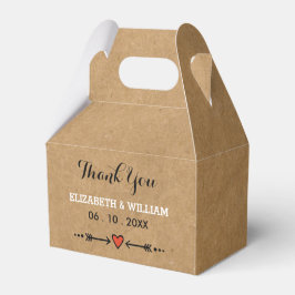 ピンクスウィートアー素朴ツ&ア結婚ローズ フェイバーボックス