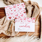 ピンクスウィートバレンタインキャンディゲーム 招待状