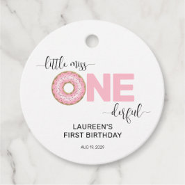 ピンクスウィート恋しく思リトル1歳 フェイバータグ