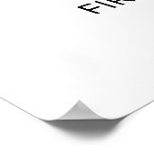 ピンクスウィート恋しく思リトル1歳 ポスター (角)