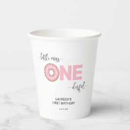 ピンクスウィート恋しく思リトル1歳 紙コップ