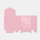 ピンクスウィート16誕生日 フェイバーボックス (折り畳みなし)