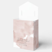 ピンクスカイウォーター色ガールベビーシャワー フェイバーボックス (オープン)