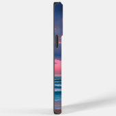 ピンクスカイゴージャスビーチサンセット Case-Mate iPhoneケース (裏面 / 右)