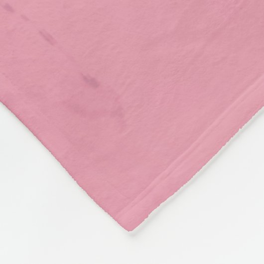 ピンクスカルパステルゴシックかわいいかわいいホラー フリースブランケット (角)