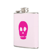 ピンクスカルフラスコ フラスク (左)