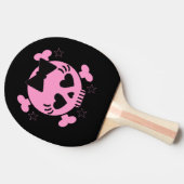 ピンクスカル卓球ラケット 卓球ラケット (横)