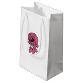 ピンクスカル抱き枕 スモールペーパーバッグ (裏面アングル)