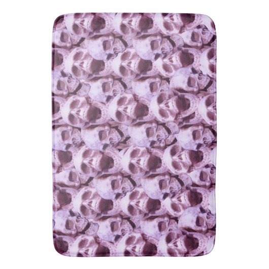 ピンクスカル バスマット (正面縦)