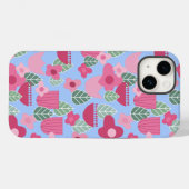 ピンクスカンジナビア春 Case-Mate iPhoneケース (裏面 (横))